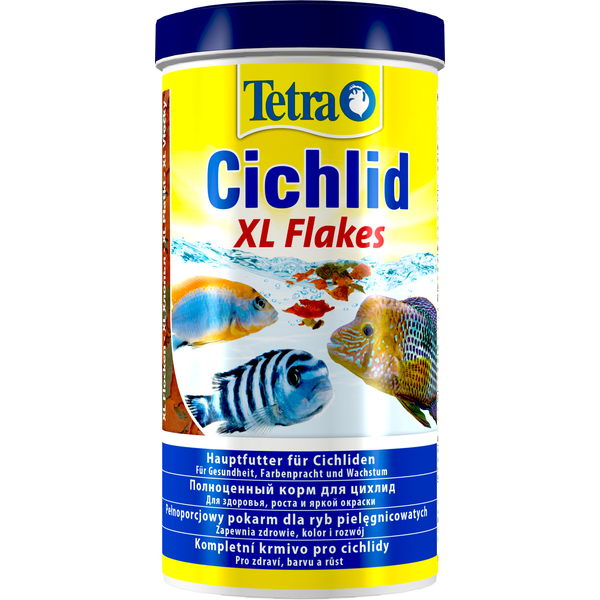 картинка Тетра (Tetra Cichlid XL) корм для цихлид,  хлопья, 500 мл. от магазина Зоокалуга