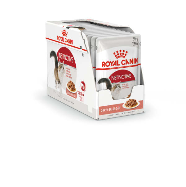 картинка Роял Канин Инстинктив (Royal Canin Instinctive) корм консервированный взрослых для кошек, желе 85 гр. от магазина Зоокалуга