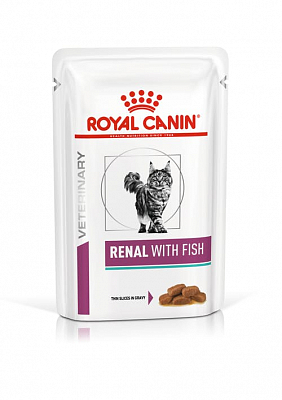 картинка Роял Канин Ренал (Royal Canin Renal) корм консервированный для кошек с почечной недостаточностью, тунец, 85 гр. от магазина Зоокалуга