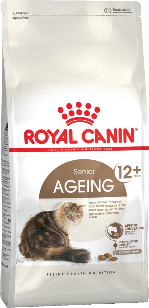 картинка Роял Канин (Royal Canin Ageing 12+) сухой корм для кошек старше 12 лет, 2 кг. от магазина Зоокалуга