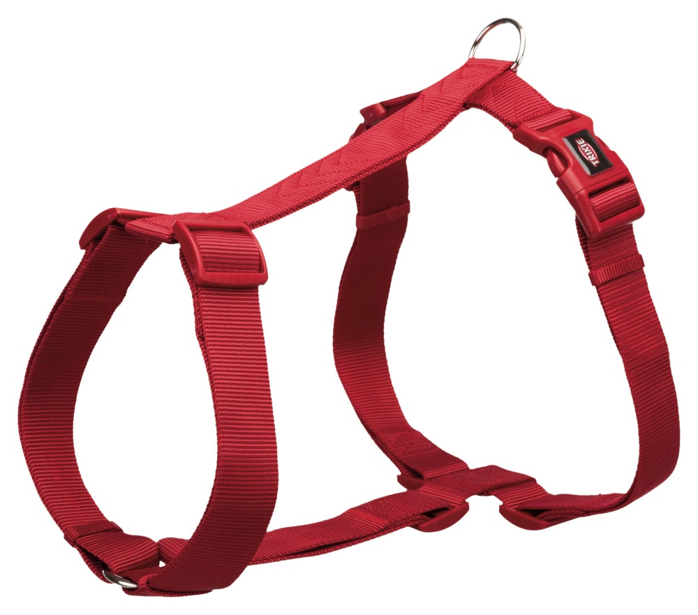 картинка Шлейка "Premium H-Harness" S-M 42-60см/15мм красная от магазина Зоокалуга