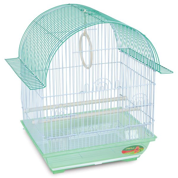 картинка Клетка для птиц ЭМАЛЬ 34,5*26*44см 1600К от магазина Зоокалуга