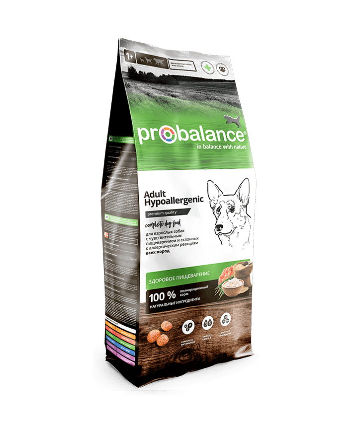 картинка Про Баланс (Pro Balance Hypoallergenic) сухой корм для собак с пищевой аллергией, 3 кг. от магазина Зоокалуга