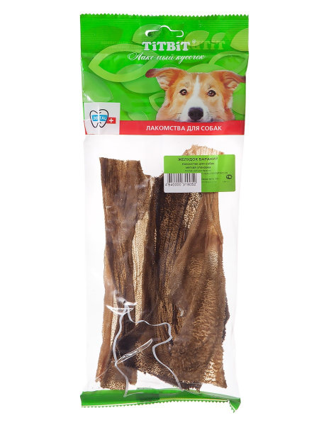 картинка Лакомство ТитБит (TitBit) для собак желудок бараний, 33 гр. от магазина Зоокалуга