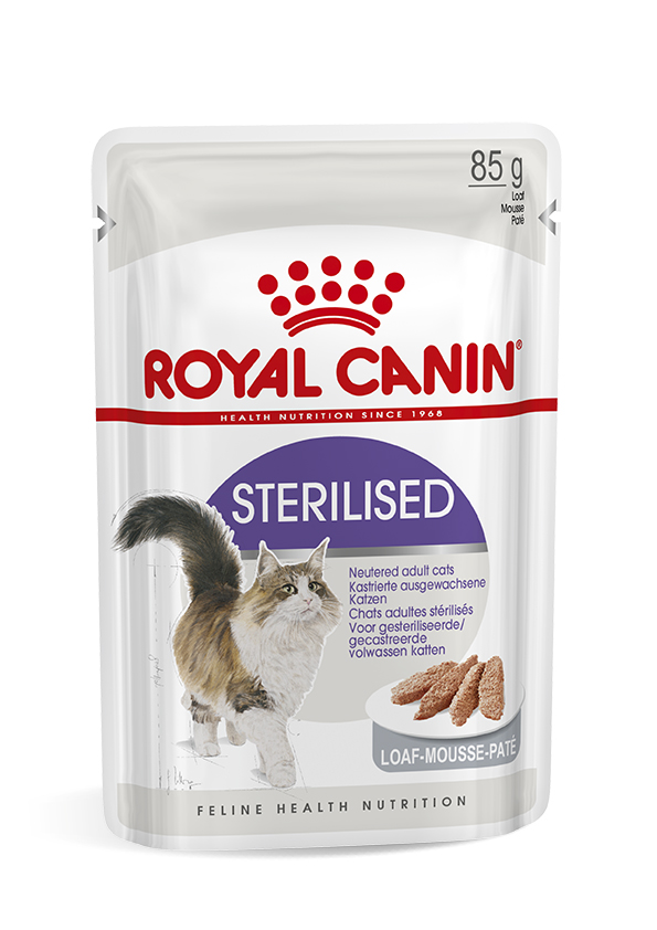 картинка Роял Канин (Royal Canin Sterilised) корм консервированный для стерилизованных кошек, паштет, 85 гр. от магазина Зоокалуга