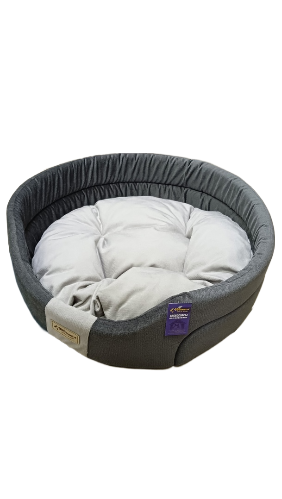 картинка ЗооЛюкс Лежак овальный Классик №4 мебель/однотон от магазина Зоокалуга