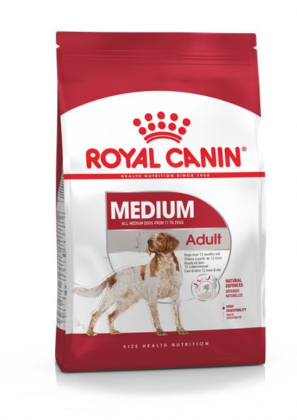 картинка Сухой корм Роял Канин (Royal Canin Medium adult) для собак средних пород, 3 кг. от магазина Зоокалуга