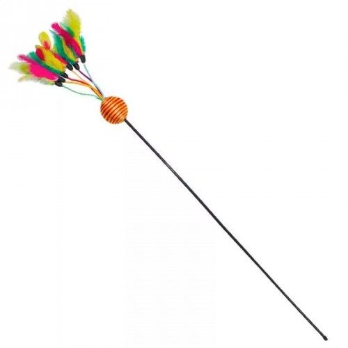 картинка Игрушка д/к Удочка Дразнилка "Карнавал" В075 от магазина Зоокалуга