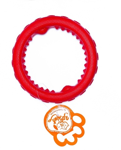 картинка Игрушка Зооник для собак - кольцо плавающее большое 24,5 см. от магазина Зоокалуга