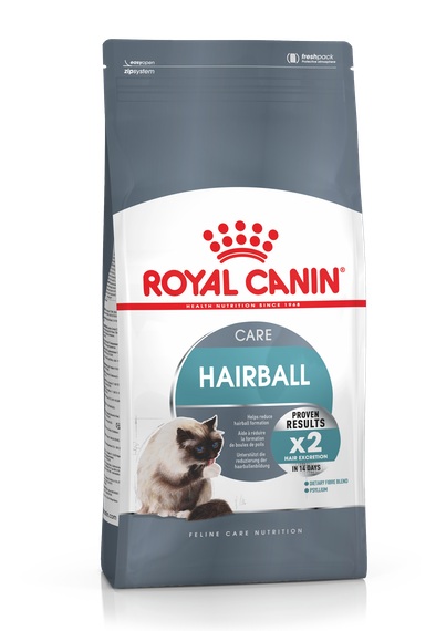 картинка Роял Канин (Royal Canin Hairball) ссухой корм для кошек вывод шерсти, 0,4 кг. от магазина Зоокалуга