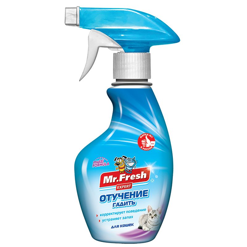 картинка Мистер Фреш Эксперт  Отучение гадить д/кош 200мл спрей 1*20 от магазина Зоокалуга