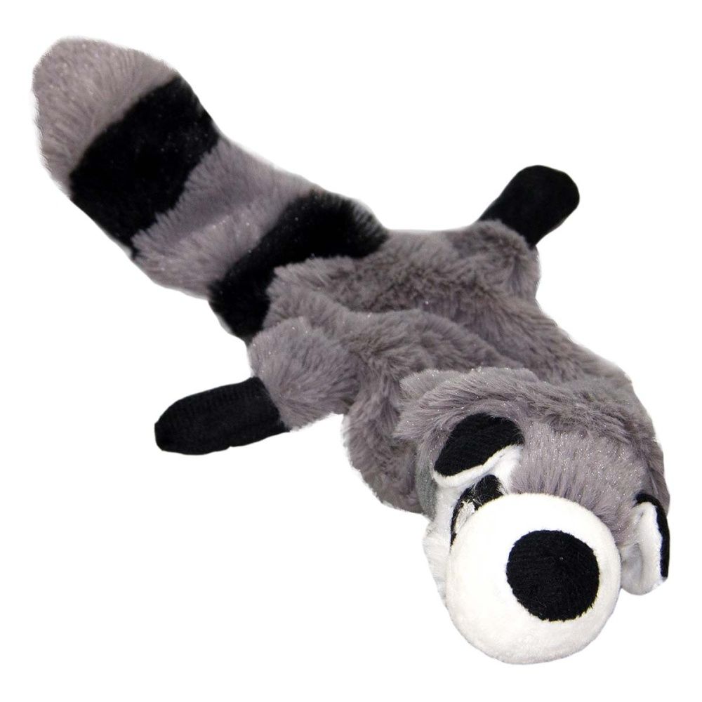 картинка Игрушка д/с Догман меховая "Енот" с пищалкой 31см от магазина Зоокалуга