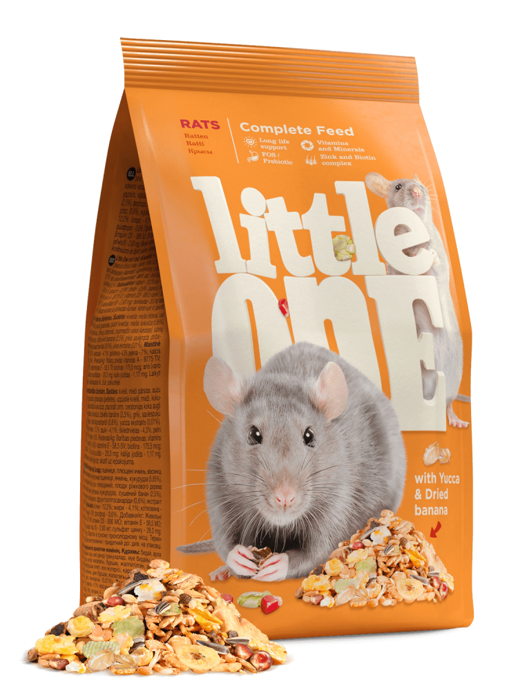 картинка Литл Ван (Little One) корм для крыс, 400 гр. от магазина Зоокалуга