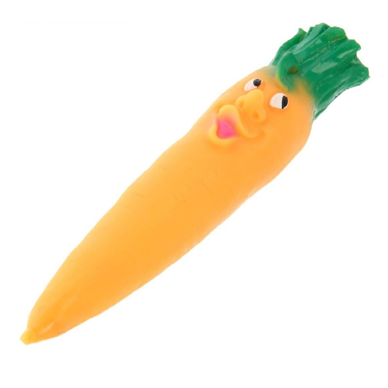 картинка Игрушка Зооник для собак - морковь, 21 см. от магазина Зоокалуга