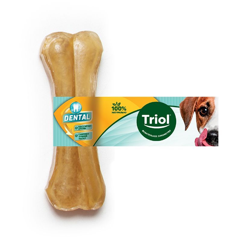 картинка Кости жил № 4 10см 30-40гр Triol (в УПАК 10шт) цена за упаковку! от магазина Зоокалуга