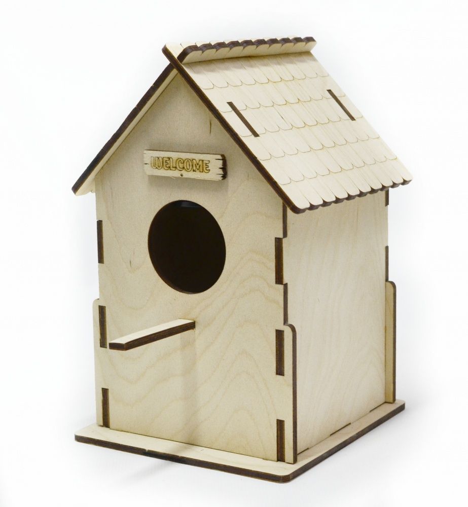 картинка Домик  д/попугаев "Скворечник" от магазина Зоокалуга