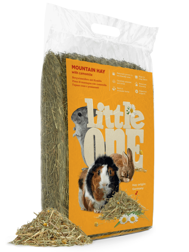 картинка Литл Ван (Little One) горное сено для грызунов с ромашкой, 400 гр. от магазина Зоокалуга