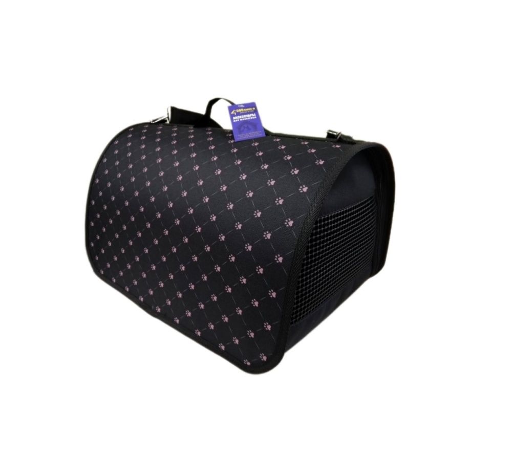 картинка Сумка переноска ЗооЛюкс жесткий каркас №2 Лапки от магазина Зоокалуга