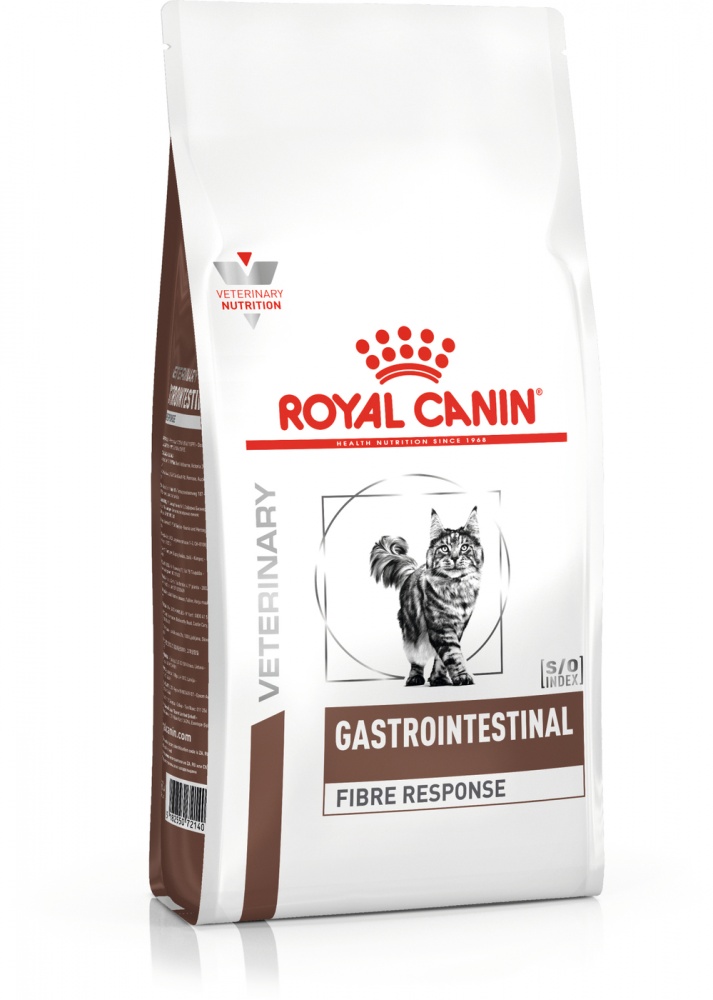 картинка Роял Канин (Royal Canin Fibre response) сухой корм для кошек при запорах, 0,4 кг. от магазина Зоокалуга